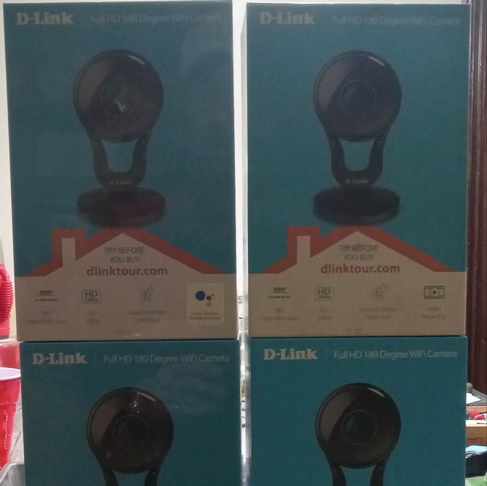 D-link Wi-Fi security cameras